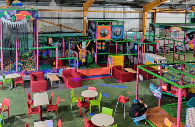 Softplay area, toddlers area