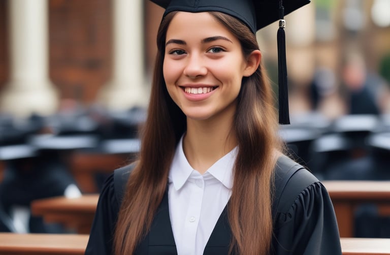 Studentka która kupiła właśnie ubezpieczenie nnw