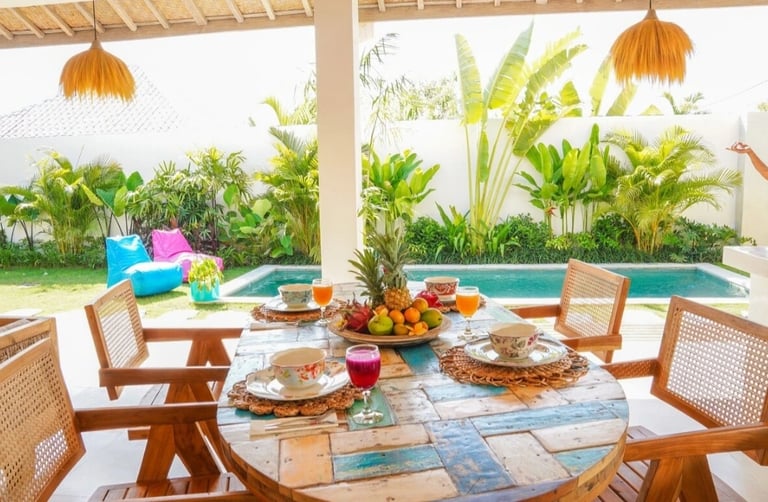 villa vanilla coco, bali