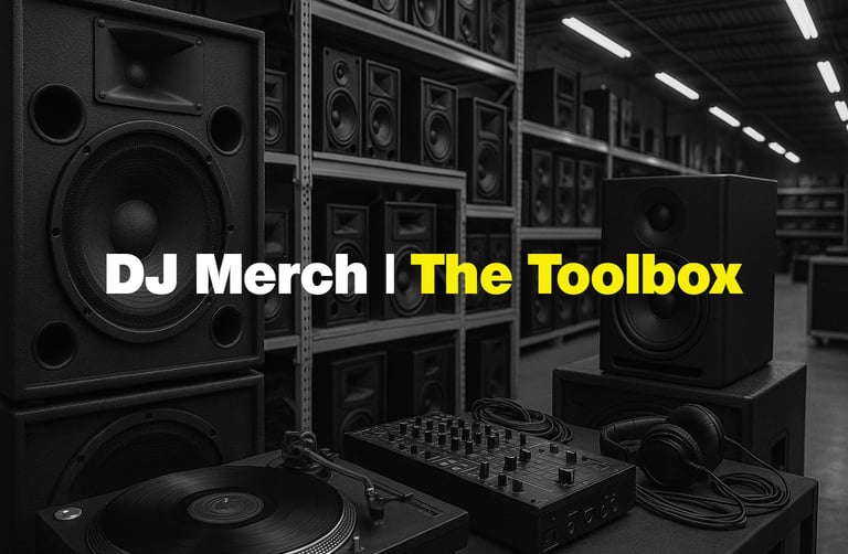 DJ Merch check out The Toolbox by Rico Sanchez