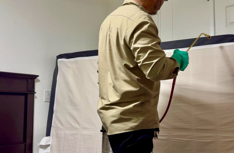 Bed Bug Control treatment in Menifee, Murrieta, Temecula, Footprint Pest Management