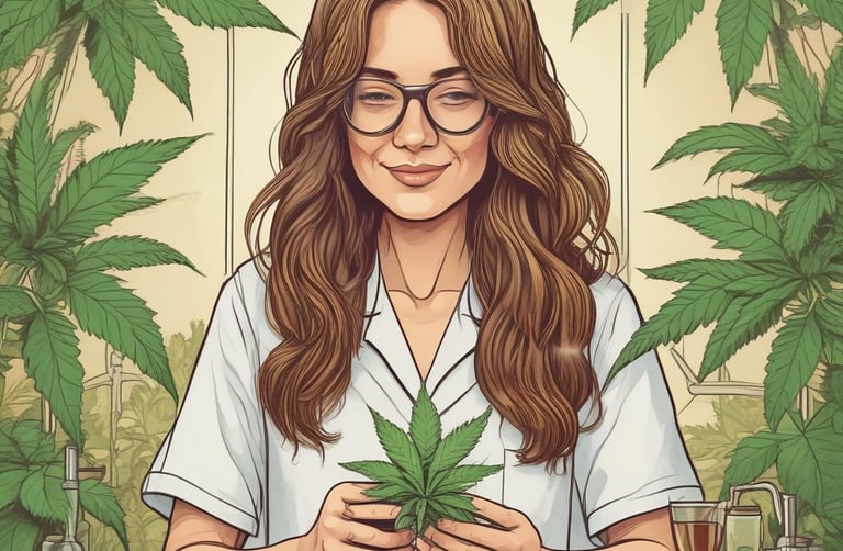 Assortment of colorful pre-rolled joints neatly arranged on a rustic wooden surface