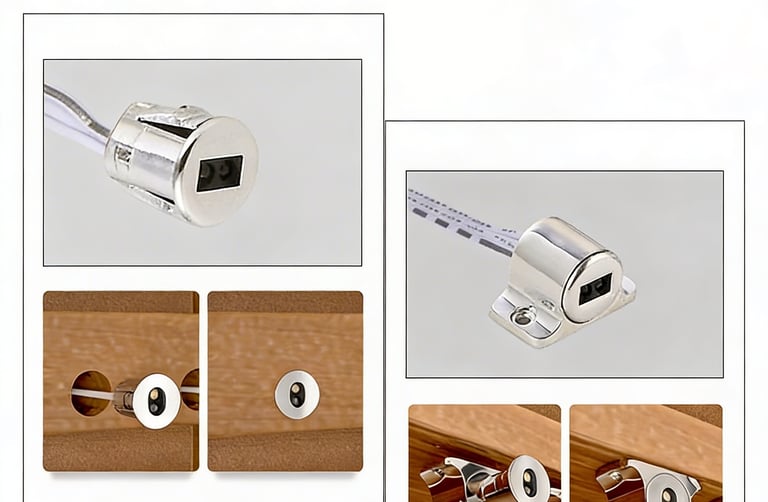 Sistema completo IR: conexión rápida a fuente de alimentación para control automático.