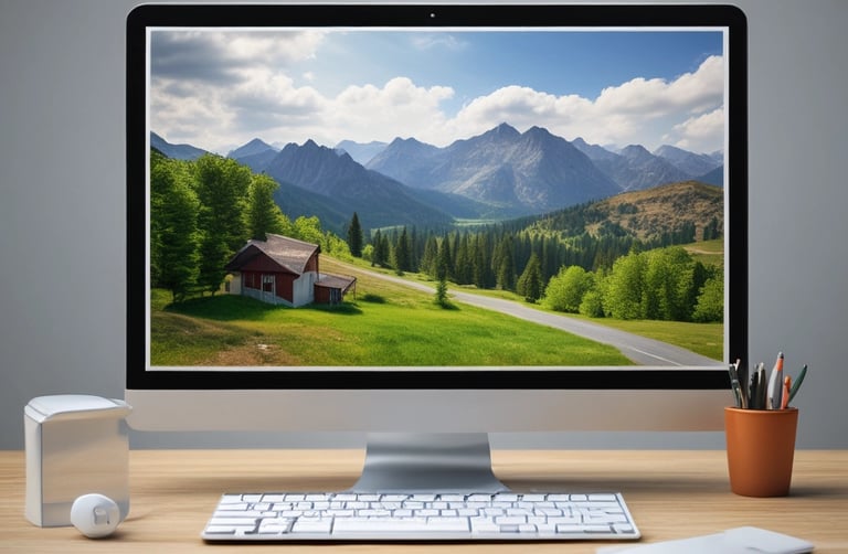 A person browsing an online bookstore on a laptop.