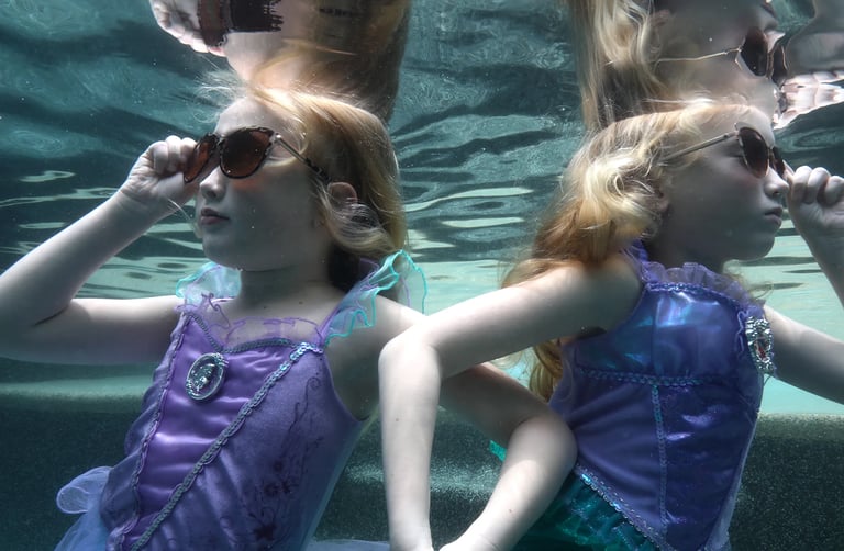 underwater photos of twins west palm beach 