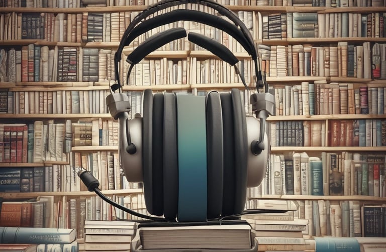 A smartphone showcasing a music app interface with colorful album covers, framed by a stylish black and brown case.