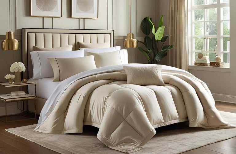 Luxurious Bedding for a Hotel-Like Feel