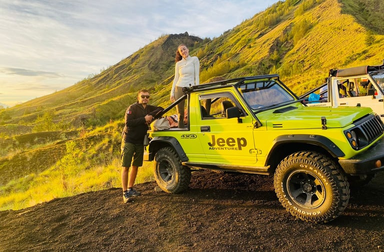 jeep adventure mount batur with photoshoot tour option