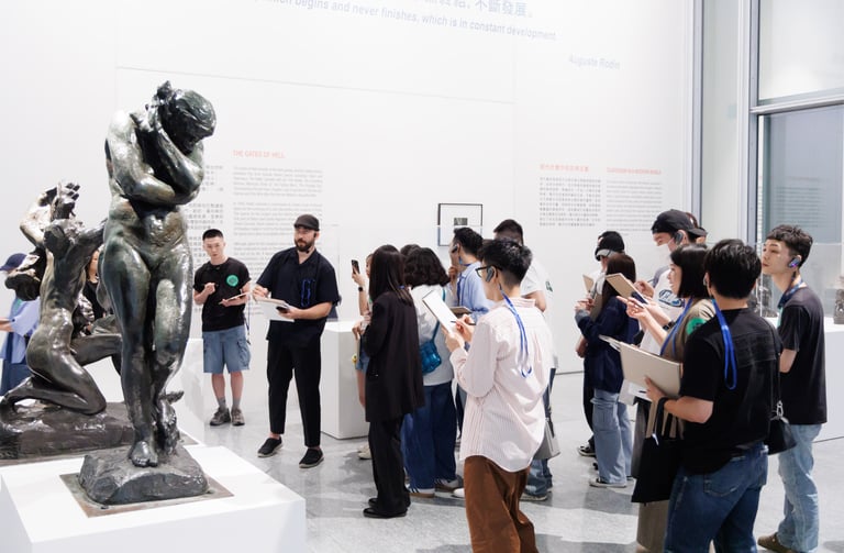 Gene Bond workshop at Taipei Fubon Museum