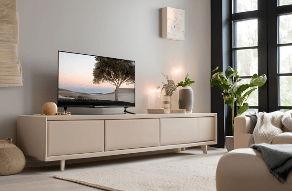 Minimalistic PVC TV Unit