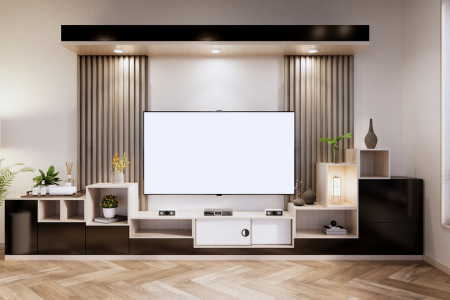 Marble Top TV Cabinet