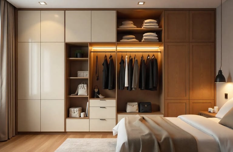 Modern wardrobe