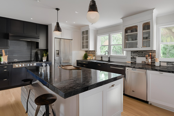 Kitchen Black Granite