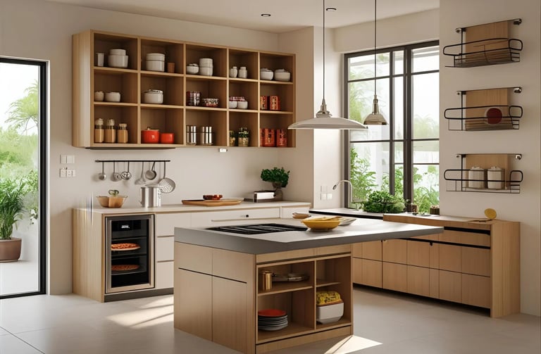 kitchen furniture with modular magic