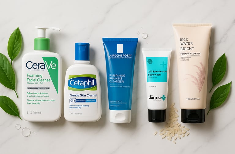 top 5 facewash