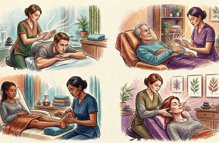 Various Reiki Applications for Treatment