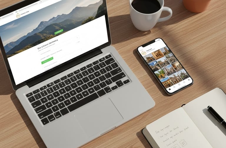 Servicios de diseño web y gestión de redes sociales profesional