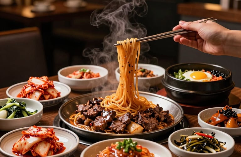 multiple dishes field bowls on table