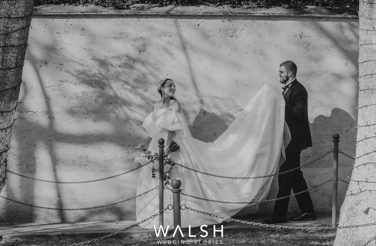 Antigua Guatemala Wedding Photographer-bride and groom walking