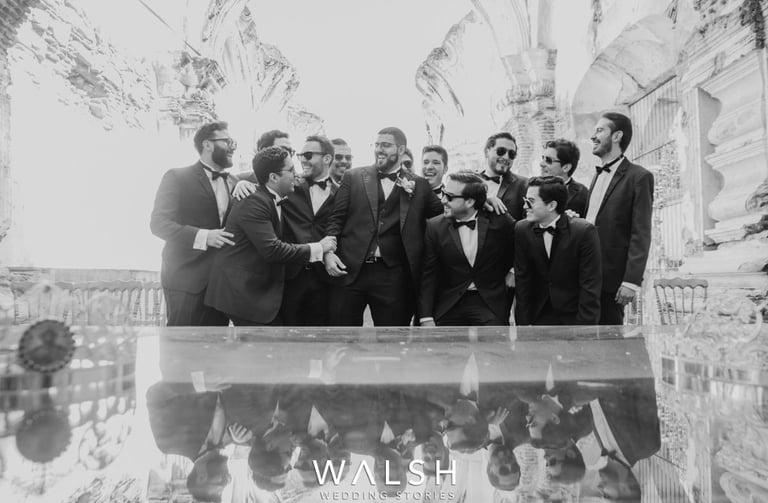 Guatemala wedding photographer-groomsmen