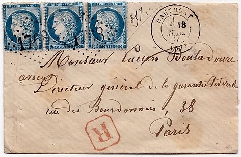 Losange Gros Chiffres 1768 et type 17.