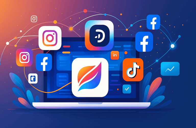 Icônes des réseaux sociaux pour campagnes publicitaires ciblées – stratégie ads