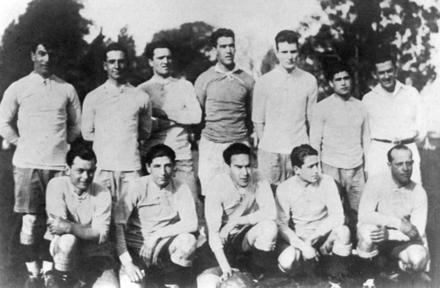 Club Atlético Temperley. Formación de 1924.