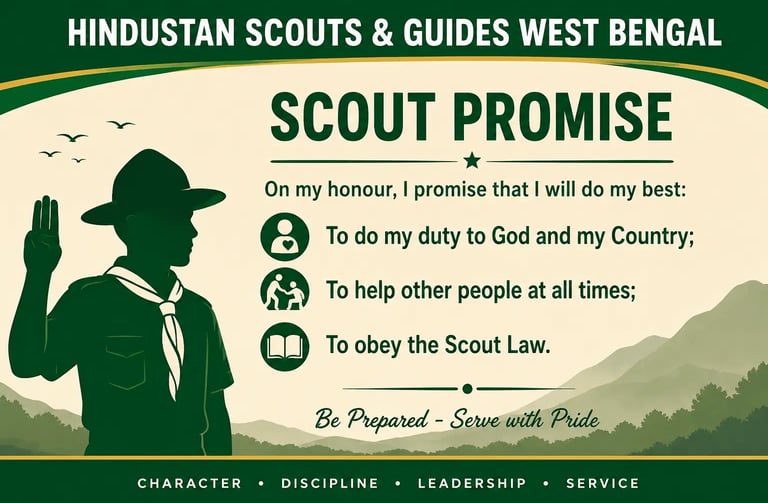 Scout Promise    HSGAWB