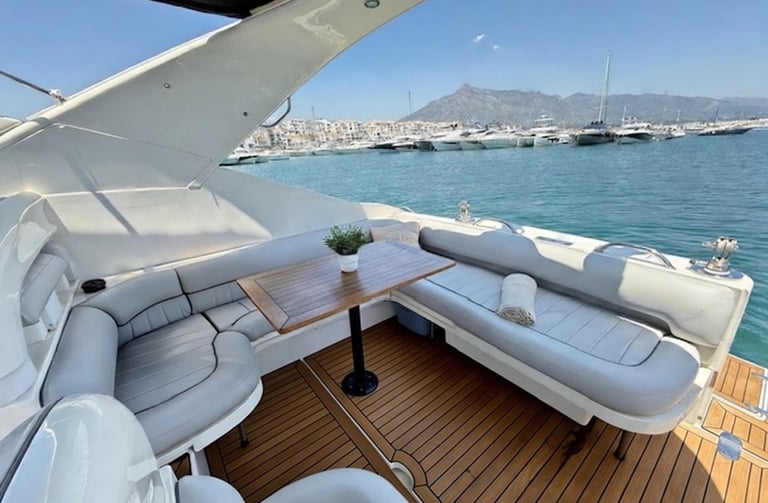 vista puerto banus desde targa 37