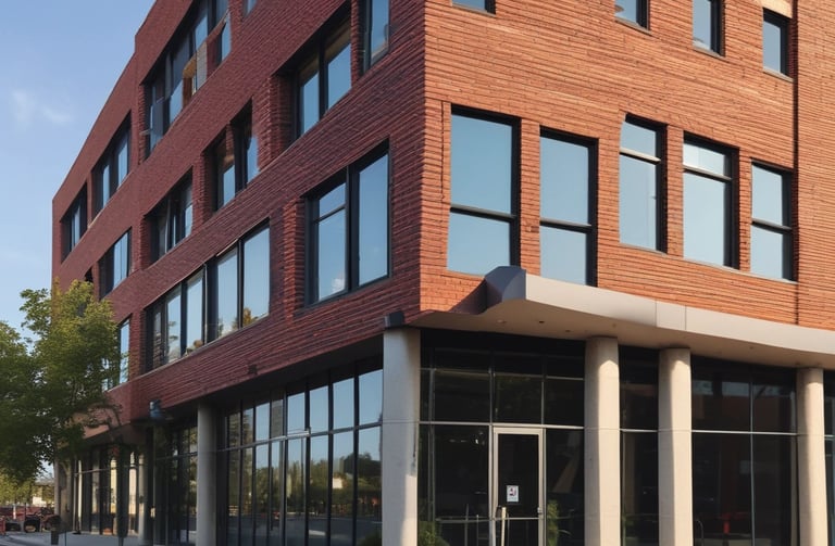 photo of white staircase