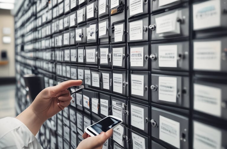 A sleek dashboard displaying AI analytics and customer data trends.