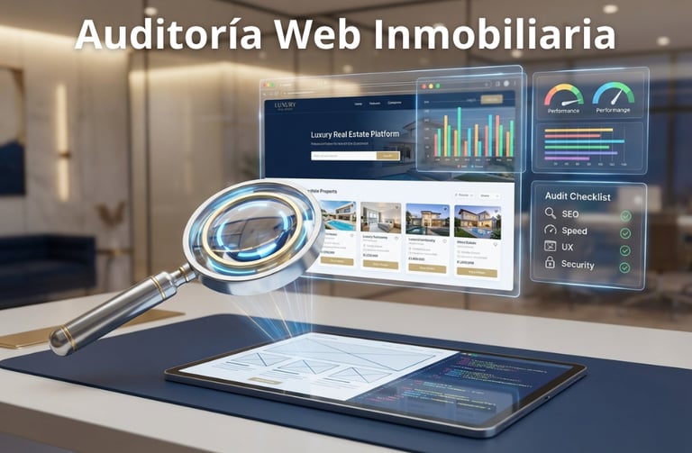 Auditoría Web Inmobiliaria