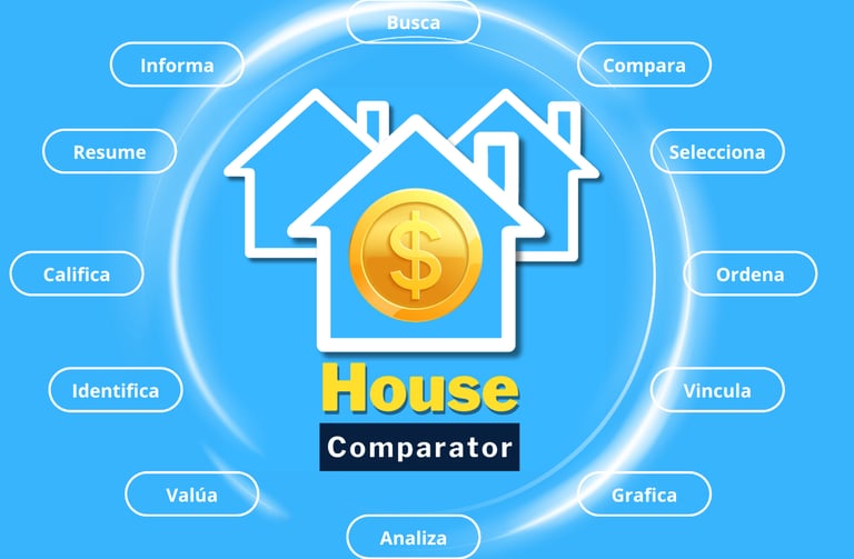 House Comparator: Busca, compara, selecciona y tasa propiedades en 10 minutos