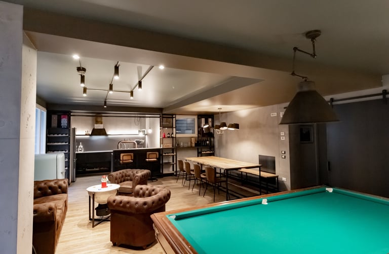 Giulia Sbrogiò | designer - Progettazione d'interni - stile industriale - villa veneta - taverna - progettazione su misura