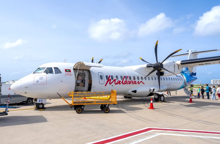 Ayada Maldives domestic flight plane
