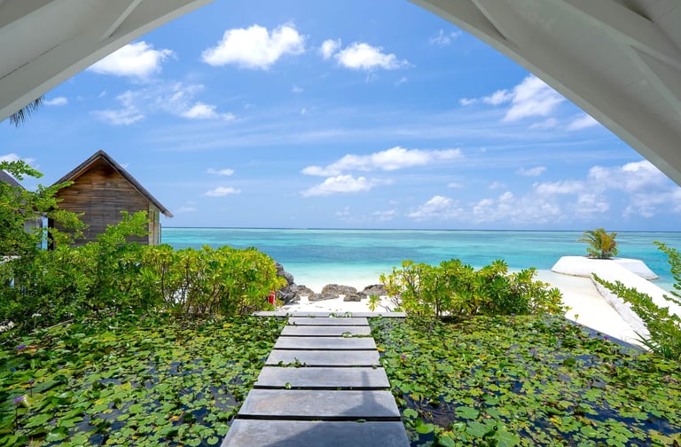 Ozen Life Maadhoo Maldives spa reception
