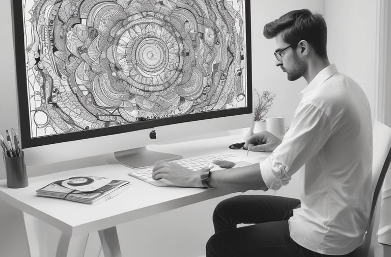 a man riding a skateboard down the side of a ramp