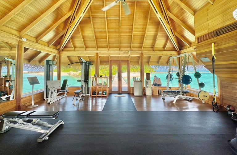 Huvefen Fushi Maldives gym