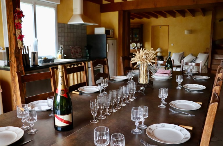 Gîte de Lamartinerye - Salle à manger