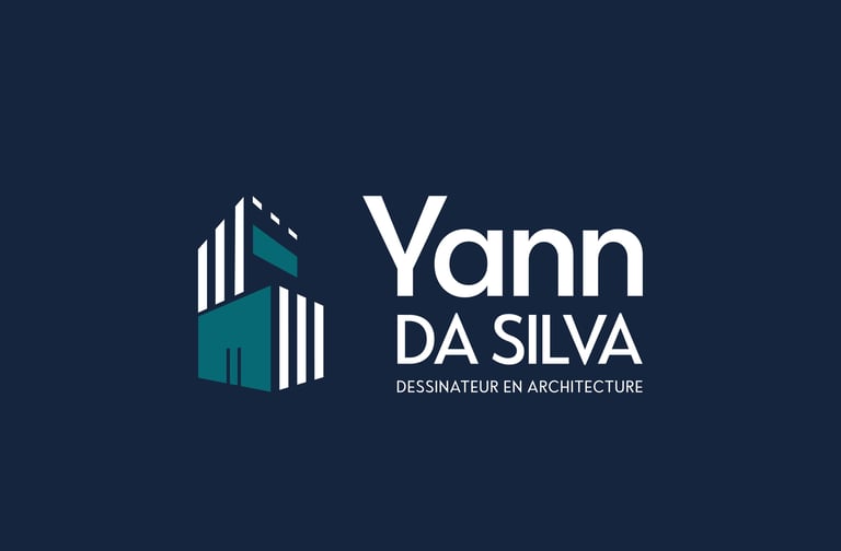Réalisation : Logo identité visuelle-Yann Da Silva dessinateur architecture - Amy Atelier Graphique
