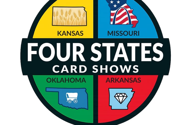 Four States Card Show beautiful logo