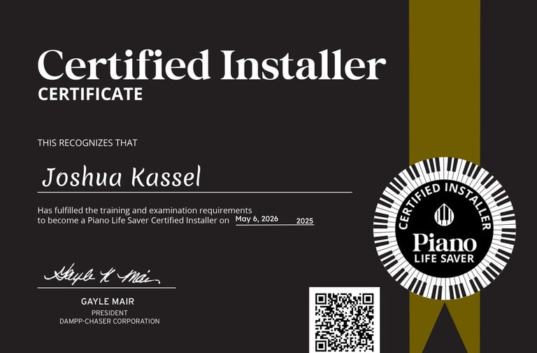 Piano Life Saver Certification