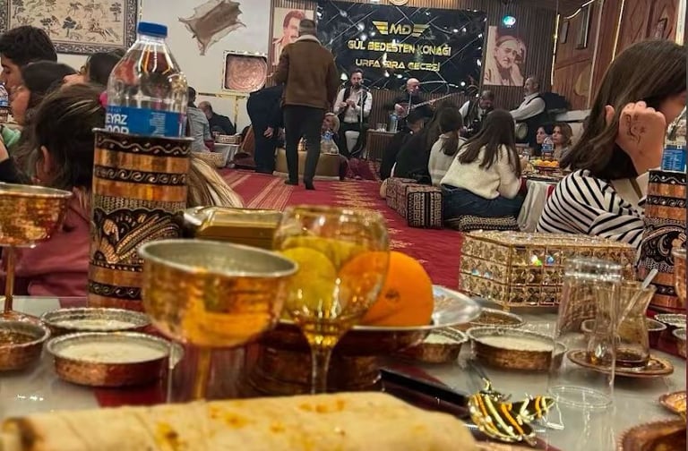 Urfa sıra gecesi yemekli menü 2026