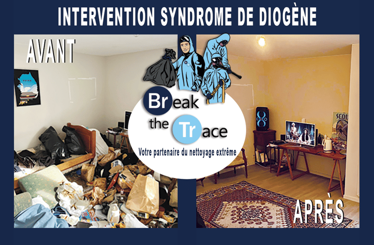 nettoyage extrême Diogène réaménagement tri Loir et Cher