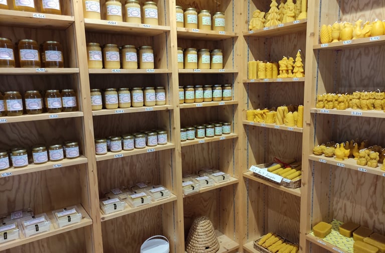 Miel et bougies du Luberon
