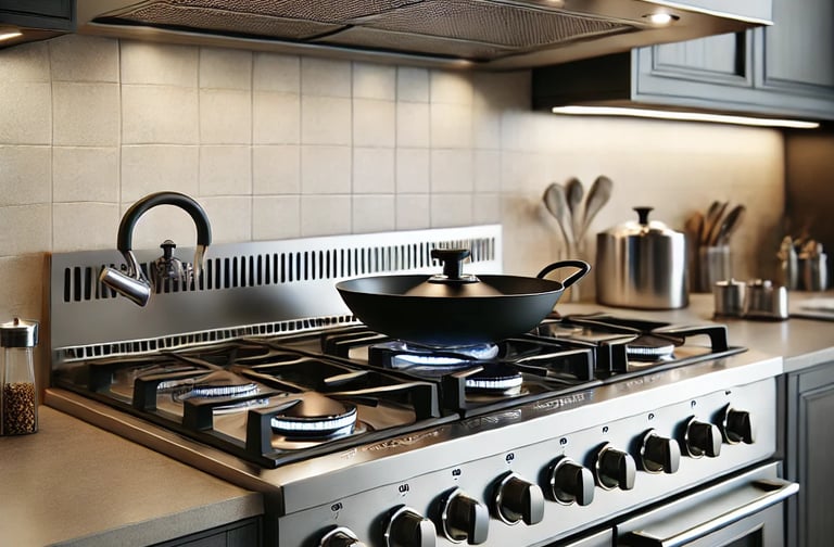 Gas stove conversion process