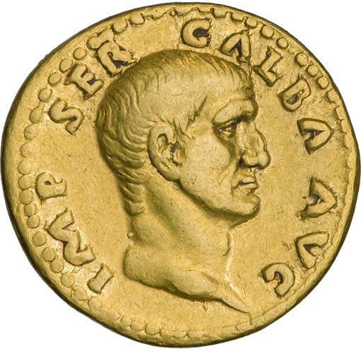 AUREO DE EMPERADOR GALBA