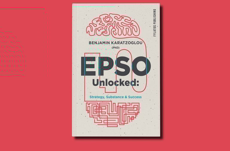 EPSO Unlocked presentation of the book