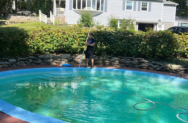High-quality pool maintenance and repair services for both residential and commercial pools in CT