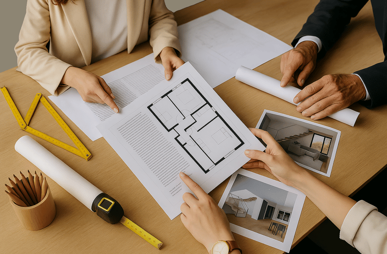 Architektonische Beratung und Grundrissplanung